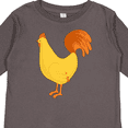thumbnail image 4 of Inktastic Cute Yellow Chicken Boys or Girls Long Sleeve Toddler T-Shirt, 4 of 5