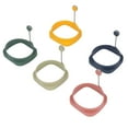 thumbnail image 2 of Handle Omelet Rings, High Temperature Resistant Handle Egg Frying Rings Anti Scalding 5 PCS Dishwasher Safe  For Kitchen, 2 of 8