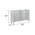 thumbnail image 2 of Landmark Traditional Style  9-Drawer Desser Made With Wood in Silver, 2 of 7