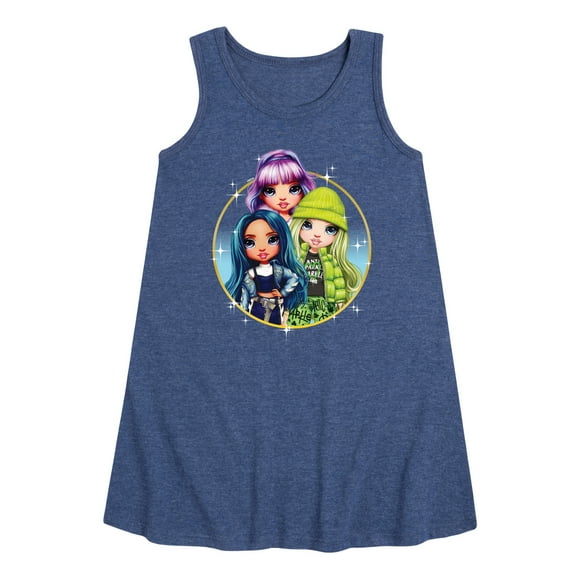 Rainbow High - Violet Skyler Jade - Toddler and Youth Girls A-line Dress