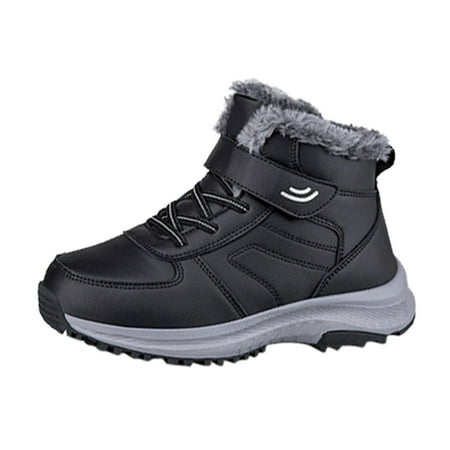 Couples Winter Warm Fashion Casual Shoes Plus Cotton Thickened Cotton Boots For Men And Women New Outdoor Couples Snow Boots