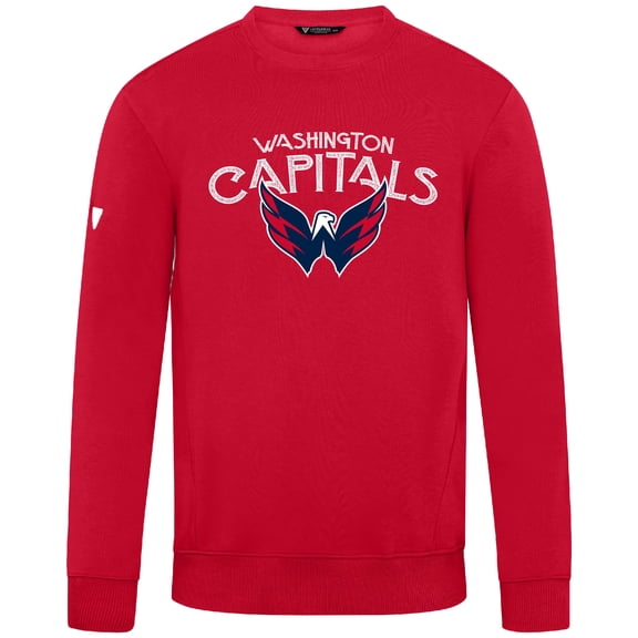 Men's Levelwear  Red Washington Capitals  Zane Mission Sweatshirt
