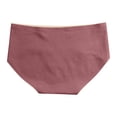 thumbnail image 2 of Harpily 2025 Intimates Clearance In With Non Underwear Color Solid 5PC Briefs Thin Mid Women's Waist, 2 of 4