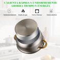 thumbnail image 2 of Batería de Cocina de Acero Inoxidable de 15 Piezas, Juego de Ollas y Sartenes Antiadherentes, con Ollas y Espátulas Reforzadas, Apta para Cocinas Eléctricas y de Gas, Apta para Lavavajillas, 2 of 4