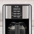 thumbnail image 3 of Cafetera Mr. Coffee programable para 12 tazas, color negro y acero inoxidable, 3 of 6