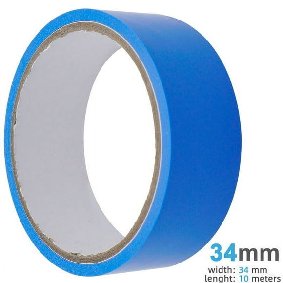 Bicycle Tire Liner 10m Length - Tube Flat Protector for Road, MTB and BMX Bikes - 34mm, 1 Roll