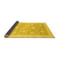 thumbnail image 2 of Ahgly Company Indoor Rectangle Oriental Yellow Traditional Area Rugs, 8' x 10', 2 of 4