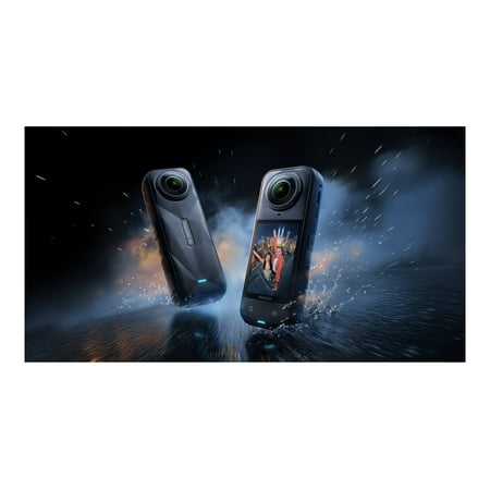 Insta360 - X5 - 8K 360 Action Camera - Black