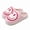 Pink White, variant on Cute Kids Slippers for Girls Boys Soft Winter Warm Slip-on Toddler Slippers Memory Foam Fuzzy Happy Face House Shoes Little/Big Kid