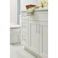 thumbnail image 4 of Amerock Bar Pulls 5-1/16 inch (128mm) Center-to-Center Gunmetal Cabinet Pull, 4 of 7