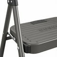 thumbnail image 4 of 1 Step All Steel Step Stool: Black, Folding Step Stool for Adults, Single Step, 225 lb Capacity, No Assembly Required, 4 of 8