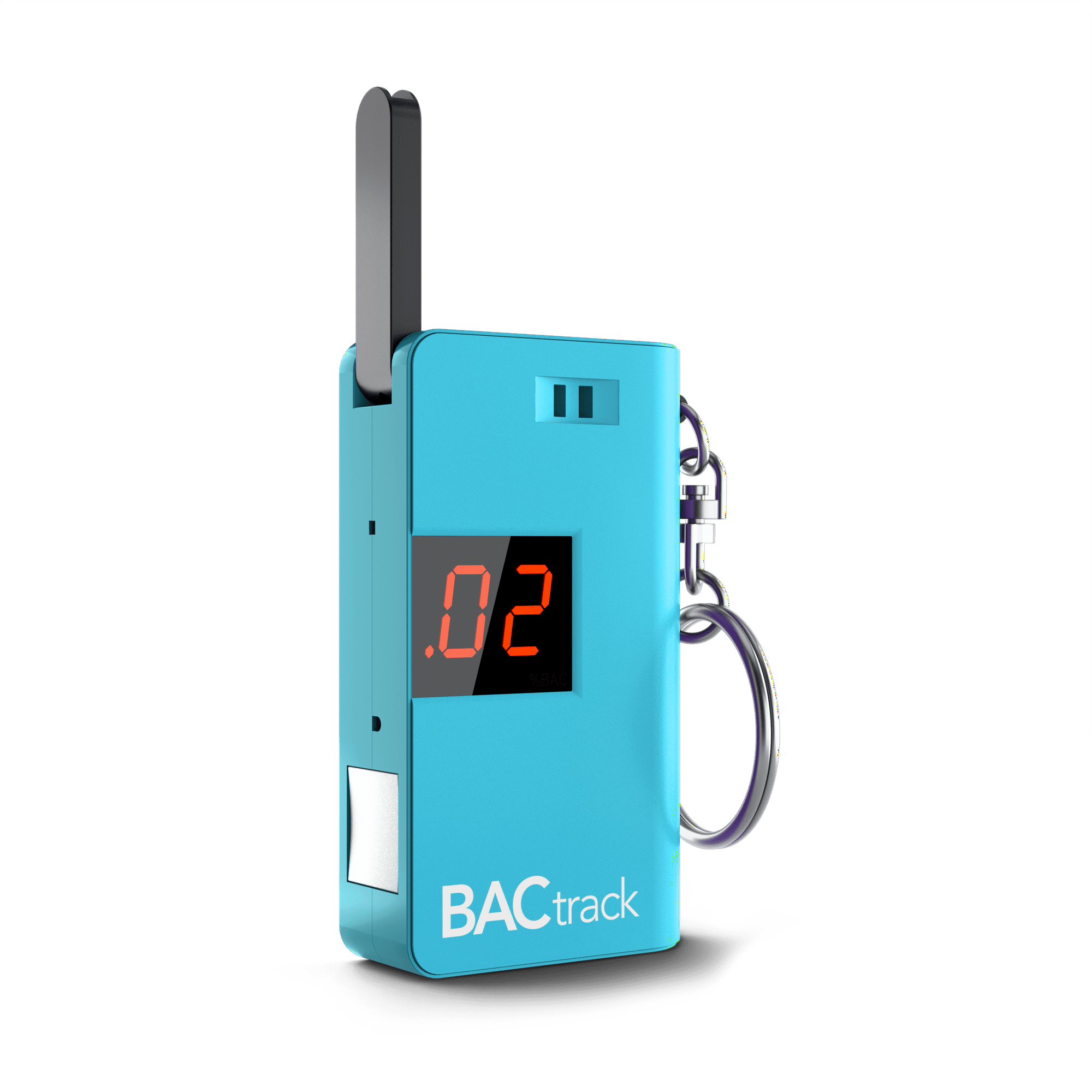 BACtrack Keychain Breathalyzer (Blue) | Ultra-Portable Pocket