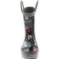 thumbnail image 2 of Foxfire FOX-600-94-7 Childrens Black Pirate Rain Boot - Size 7, 2 of 4