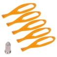 thumbnail image 2 of Correa para puerta de gato soporte de puerta de gato amarillo de plástico resistente 5 juegos para oficina ANGGREK Otros, 2 of 8