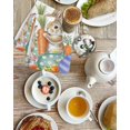 thumbnail image 4 of Spring Easter Kitchen Dish Towels for Drying Dishes Set of 2, Rabbits Eggs Botanical Floral Leaf Butterfly Waffle Weave Microfiber Hand Tea Bathroom Towels Quick Dry & Absorbent Towel 15.7x23.6, 4 of 7