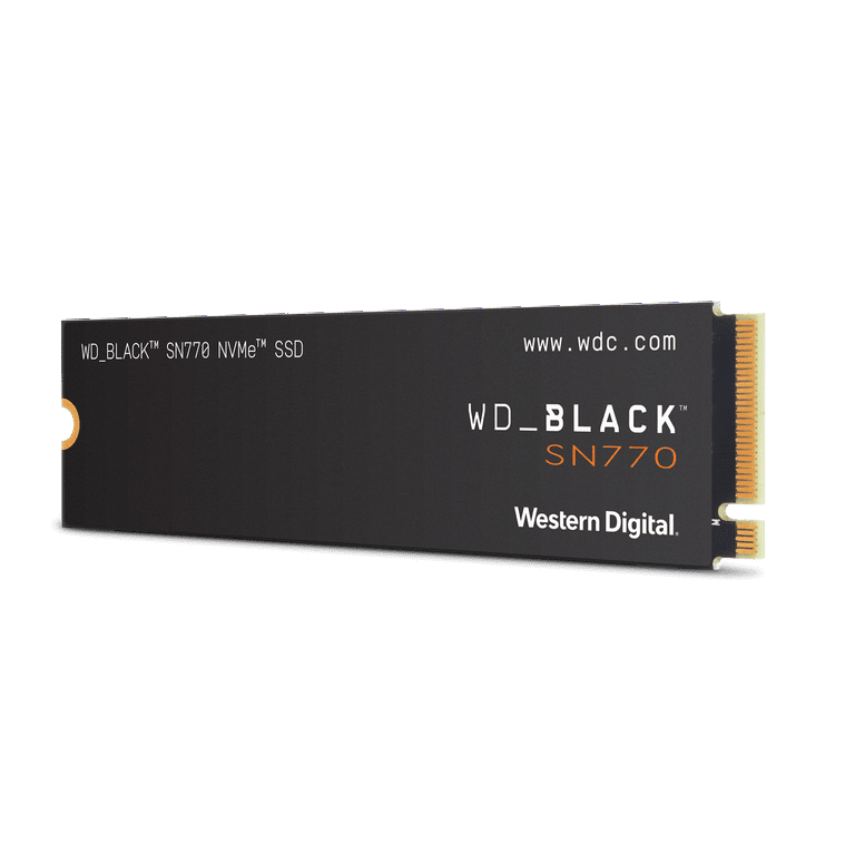 WD_BLACK 2TB SN770 NVMe SSD, Internal Gaming Solid State Drive -  WDS200T3X0E 