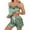 Green, variant on GHSOHS Sleepwear Pajamas for Women Set Nursing Pajamas Sexy Suspenders Shorts Pajamas Suit Summer Explosion Models Home Wear 2 Piece Outfits Nightwear Pj Lounge Sets Top and Shorts