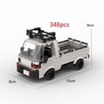 thumbnail image 3 of MOC ACTY 348pcs racing sports car Vehicle Racer Building Blocks Brick Creative Garage Toys for Boys Gifts, 3 of 7