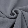 thumbnail image 4 of ZCFZJW Mens Thick Warm Sherpa Fleece Jackets Casual Full Zip up Long Sleeve Stand Collar Pullover Sweater Tops Winter Thermal Outwear Coat with Pockets Gray M, 4 of 7