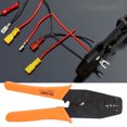 thumbnail image 4 of Hardware Ratchet Crimp  Orange Handle Cable Crimping Hand Tool 0.5-6mm 20-10 AWG, 4 of 8