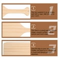 thumbnail image 7 of MUSEYA Wood Nautical Boat Ornament Blank Wood Oar Home Decor 1Pack, 7 of 7