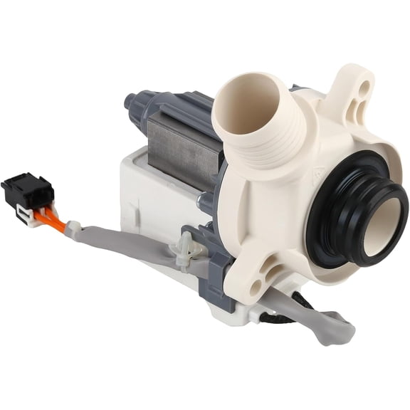 WH23X28418 Washer Drain Pump Assembly for GE for Hotpoint Washer Replace WH23X24178 WH23X27574 4958182 AP6889136 PS12723115 EAP12723115 290D1201G001 B40-3A01 B30-3A02