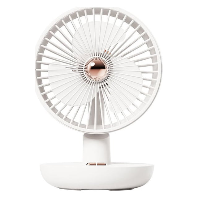 Ventilador eléctrico Yuarrent enfriador de aire portátil ajustable bajo ruido blanco