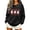 012-Black, variant on Asgosdo Women Christmas Sweatshirts Long Sleeve Graphic Print Tops Casual Warm Xmas Holiday Winter Shirts