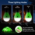 thumbnail image 3 of Tent Lamp Portable LED Tent Light 4 Packs Clip Hook Hurricane Emergency Lights LED Camping Light Bulb Camping Tent Lantern Bulb Camping Equipment for Camping Hiking4 Pack LED Camping Light, 3 of 7
