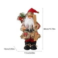 thumbnail image 3 of xaoyunyn Exquisite Santa Claus Plush Doll for Christmas Decorations and Holiday Gift with Joyous Festive Design Featuring Traditional Seasonal, 3 of 6