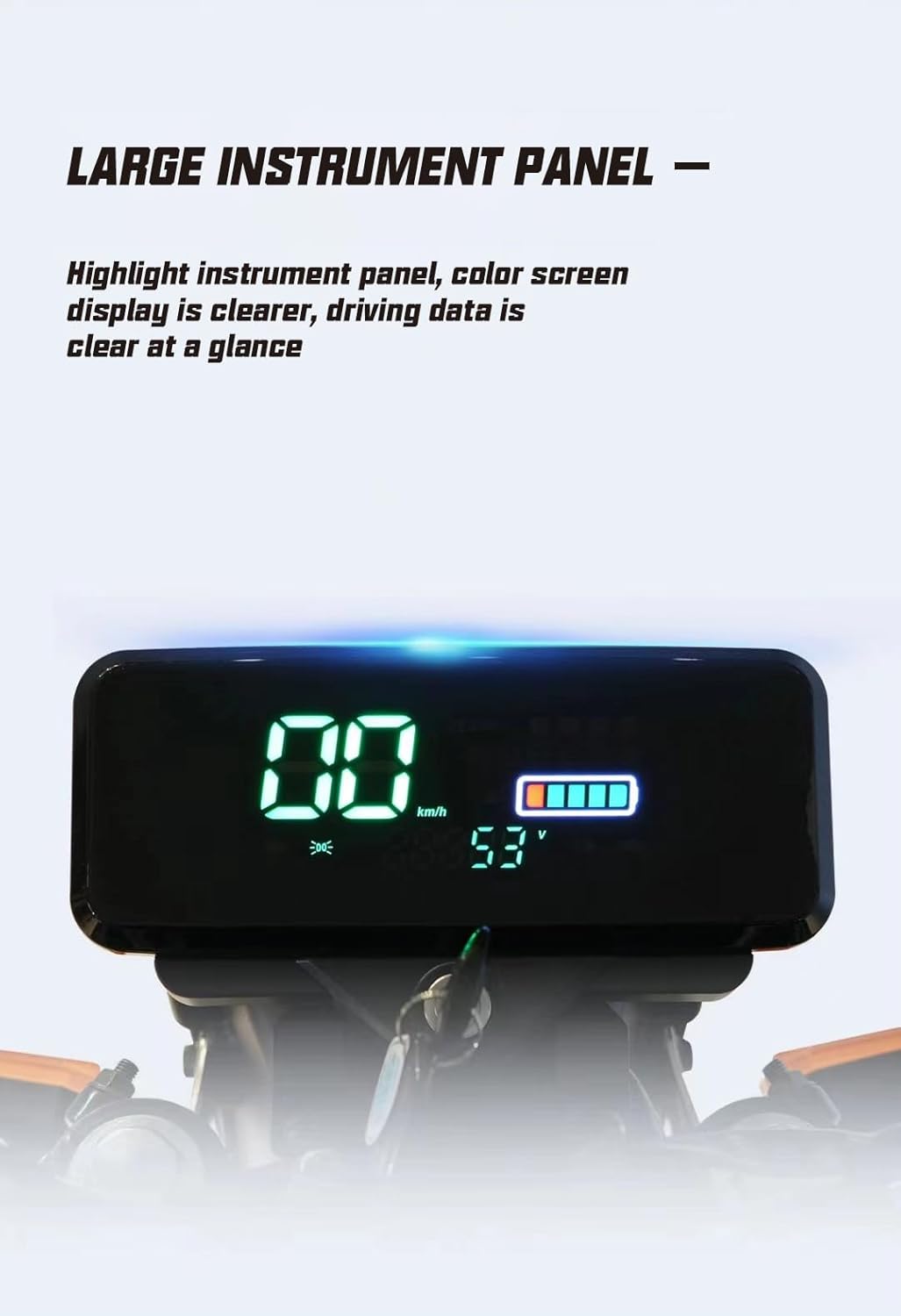 60V 45A Electric Tricyle Cargo Van for Adults, Long Range Commercial Mobility Scooters for Seniors, 1000W Electric Three Wheel Cargo Transporter w/63" Hydraulic Tipping Bucket, 25-37 MI Range