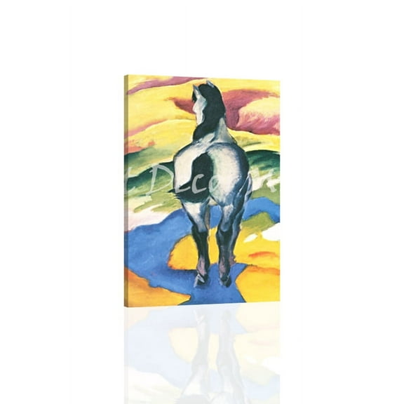 Blue Horse 2-Marc - CANVAS OR FINE PRINT WALL ART