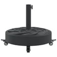 thumbnail image 3 of vidaXL Base de Parasol avec Roues pour Poteaux de 38 / 48 mm 27 kg Rond, 3 of 5