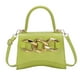 thumbnail image 1 of Bolso de un solo hombro, bolso clásico de piel sintética, bolso de mano, adecuado para citas de mujeres, viajes diarios, verde, 1 of 5