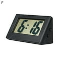 thumbnail image 1 of Electronic Clock Self-adhesive Mini LCD Display Large Screen Table Dashboard Desk Digital Clock for Home, 1 of 11