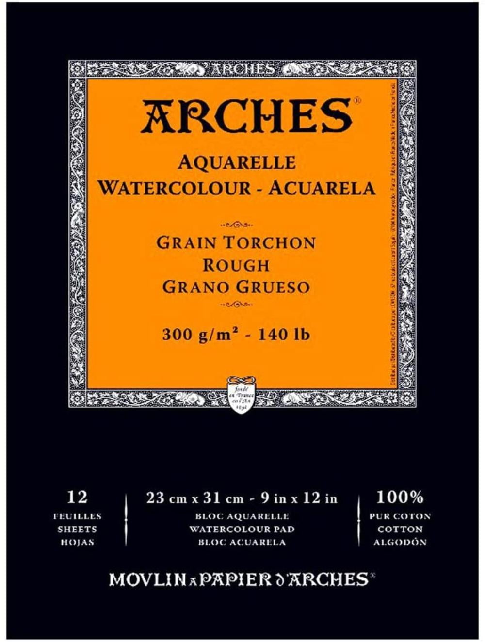 Arches Watercolour Pads Choose your Size and Grade 