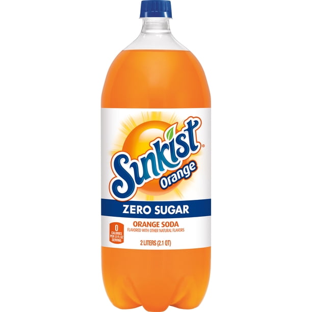 Sunkist Zero Orange 2L | Dr pepper drink logistics - Walmart