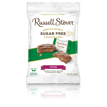 Russell Stover Sugar Free Toffee Squares, 3 Ounce