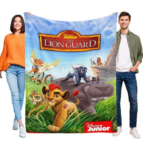 Lion Guard-Anti-Pilling Flannel Blanket Soft Lightweight Plush Fuzzy Cozy Luxury Blanket for Home and Kitchen Use – Perfect for Kids and Adults30"X40"