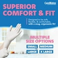 thumbnail image 3 of CareMates Vytrile Disposable Examination Gloves Powder & Latex Free Large 50 Ct, 3 Pack, 3 of 7