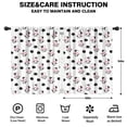 thumbnail image 2 of Blackout Kids Curtains,White Cow Cloud Pattern Childrens Insulated Curtains Set Of 2,Bedroom Essentials,Toddler Room Decor 42x54in(106x137cm), 2 of 5