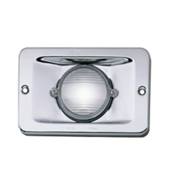 6" Silver Vertical Mount Stern Light
