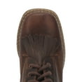 thumbnail image 6 of Dan Post Kid's Rowan 6" Tan Square Toe 1" Stockman Heel Lacer Side-Zipped Western Boots, Size 11 (D) - DPC2965, 6 of 7
