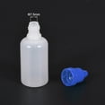 thumbnail image 5 of Uxcell 1 oz Empty  Small Mouth Squeezable Dropper Bottle Plastic Blue 20 pcs, 5 of 6
