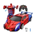 thumbnail image 1 of Coche Control Remoto Spider, Regalo Juguetes Robot Transform Track Modelo Rojo, 1 of 3