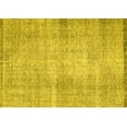thumbnail image 1 of Ahgly Company Machine Washable Indoor Rectangle Abstract Yellow Contemporary Area Rugs, 2' x 5', 1 of 4