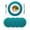 Teal, variant on Teal Boho Round 15 Inch Placemats Set of 6, Farmhouse Abstract Geometric Aesthetic Art HeatResistant Non Slip Place Mats for Dining Table, Wipeable Braided Kitchen Table Mats for Housewarming