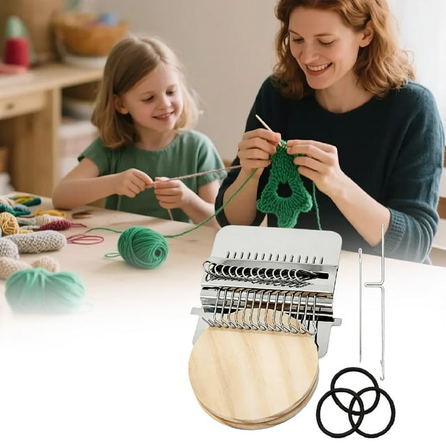 Jiaeri Knitting Kit For Beginners Weaving Tool Set Portable Patch Darning Repair Sewing Supplies Crafting Accessories
