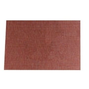 Sarkoyar European Style Woven Placemat Heat-Resistant Anti-Skid Washable PVC Table Mat