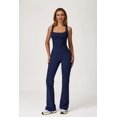 thumbnail image 3 of PISONIC Women Two Piece Workout Sets Racerback Tank Tops Matching High Waisted Flared Leggings with Pockets Gym Yoga Outfits, 3 of 6